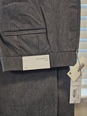 Women's Gray Stretch Dress Pants